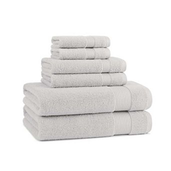 Host & Home 6 pc Cotton Bath Towel Set