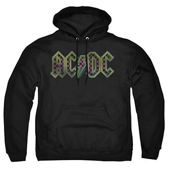 Big & Tall ACDC Checkerboard Graphic Pullover Hoodie