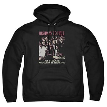 Big & Tall ACDC Friends Graphic Pullover Hoodie