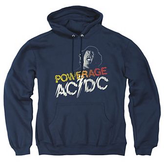 Big & Tall ACDC Powerage Vintage Graphic Pullover Hoodie