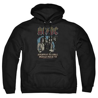 Big & Tall ACDC Highway Tour 79 Graphic Pullover Hoodie