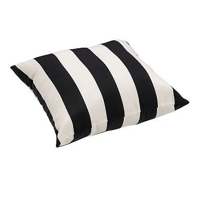 Sonoma Goods For Life® Cabana Stripe 17" x 17" Outdoor Pillow