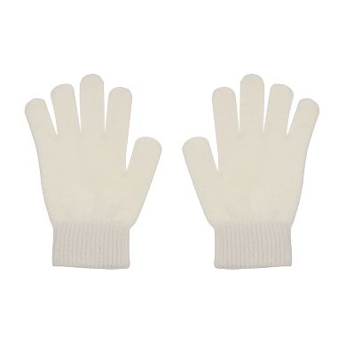Girls 4-16 Elli by Capelli Kitty Earflap Hat & Gloves Matching Set