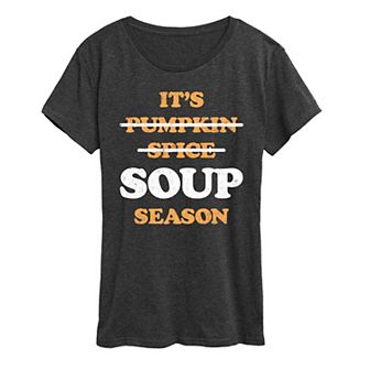 Women's It's Soup Season Graphic Tee