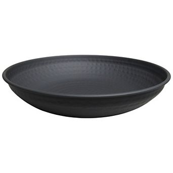 Discover Europe Hammered Metal Bowl Table Decor