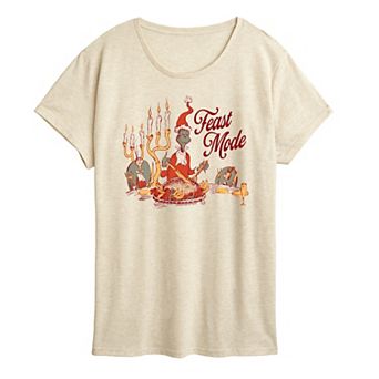 Women's Dr. Seuss The Grinch Feast Mode Graphic Tee