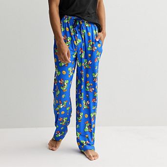 Men's Nintendo Super Mario Print Pajama Pants