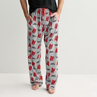 Men's Coke Cans Allover "The Real Thing" Pajama Pants