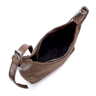 Adornia Shoulder Bag With Chain Strap