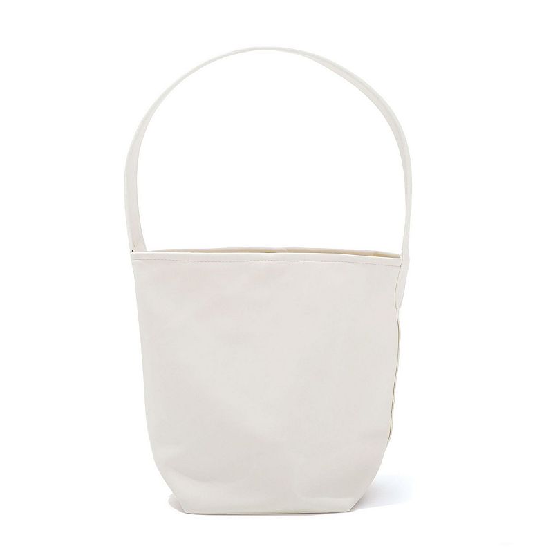 Adornia Bucket Bag, White