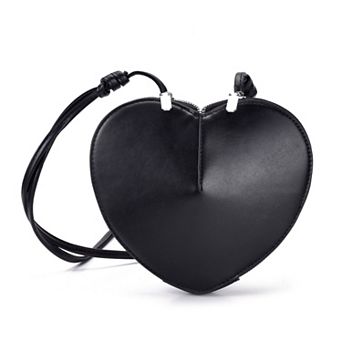 Adornia Heart-Shaped Crossbody Bag