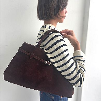 Adornia Belted Tote Bag