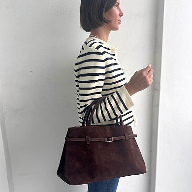 Adornia Belted Tote Bag