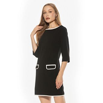 Women's ALEXIA ADMOR Boatneck Shift Dress