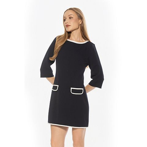 Женские платья ALEXIA Women's ALEXIA ADMOR Boatneck Shift Dress