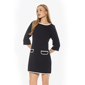 Women's ALEXIA ADMOR Boatneck Shift Dress