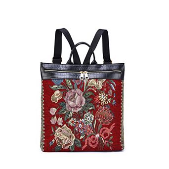Mellow World Flower Shop Beaded Backpack