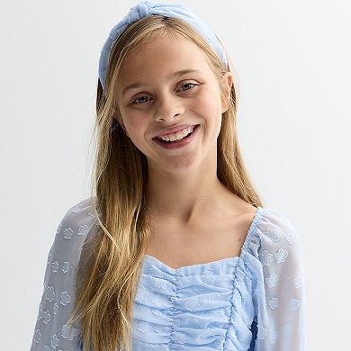 Girls 7-16 Speechless Chiffon Dress & Headband Set