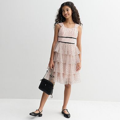 Girls 7-16 Speechless Ruffle Tulle Dress