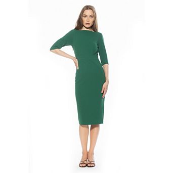 Women's ALEXIA ADMOR Seraphina Boatneck Sheath Dress
