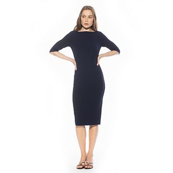 Women's ALEXIA ADMOR Seraphina Boatneck Sheath Dress
