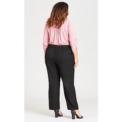 Avenue Women's Plus Size Cool Hand Pull On Pant