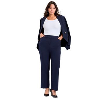 Avenue Women's Plus Size Cool Hand Pull On Pant