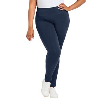 Avenue Women's Plus Size Petite High Rise Legging