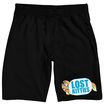 Men's Lost Kitties Logo Pajama Shorts