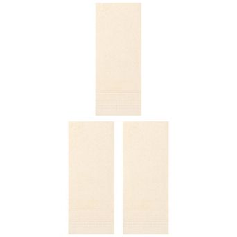 3 pc Striped Hand Towel Set, Comfort and Quick Drying Towels for Bathroom, Gym, Camp, 14"x30"