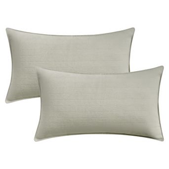 Couch Throw Pillow Covers Set of 2, Decorative Soft Chenille Covers with Elegant Design for Sofa
