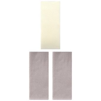 3 pc Cotton Hand Towel Set, Solid Waffle Hand Towel, Soft Towels for Bathroom, Hotel and Spa 13"x30"