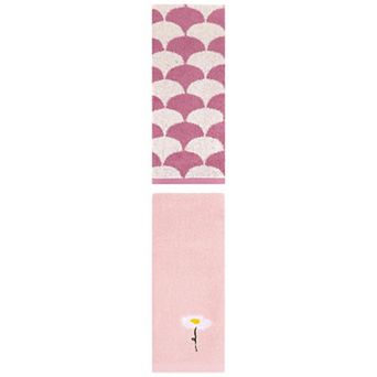 2 pc Cotton Hand Towels Soft Absorbent Decorative Towel Set for Bathroom, Hand, Face,13"x30"&13"x29"