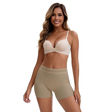 3 Pcs for Women's Lace Trim High Waist Tummy Control Hip Lifter Thigh Slimmers