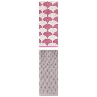 2 pc Cotton Hand Towel Set, Soft Hand Towels, Soft Towels for Bathroom 13"x30"&13"x29"