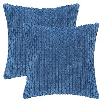 Decorative Throw Pillow Covers Pack of 2 for Couch Bed Home Decor Soft Corduroy Cushion Pillow Cases