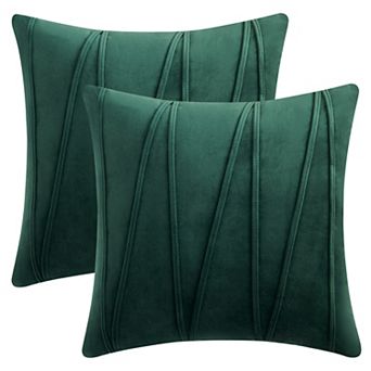 Velvet Throw Pillow Covers Set of 2 for Sofa Living Room Decor