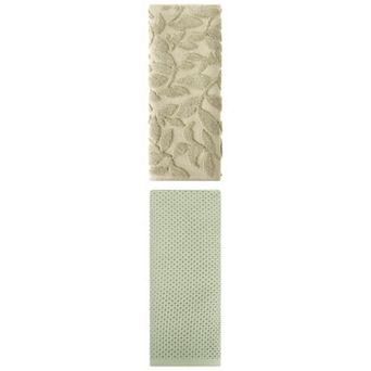 2 pc Cotton Hand Towel Set, Soft Towels for Bathroom for Bathroom, Hotel and Spa 13"x30"&14"x30"