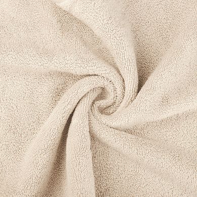 2Pcs Hand Towels Set, Cotton Comfortable Hand Towels for Bathroom, 14"x30"&13"x29"