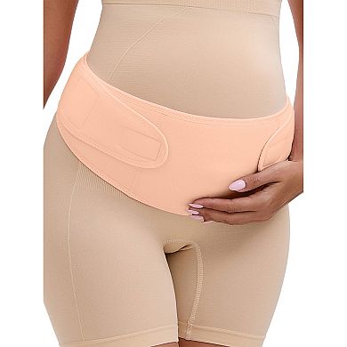 Women's Maternity Belly Bands-Soft and Breathable Pregnancy Belly Support Band, Adjustable for Back