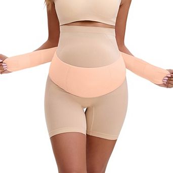 Women's Maternity Belly Bands-Soft and Breathable Pregnancy Belly Support Band, Adjustable for Back