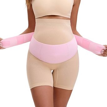 Women's Maternity Belly Bands-Soft and Breathable Pregnancy Belly Support Band, Adjustable for Back