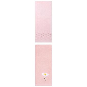 2 pc Hand Towels Set, Cotton Comfortable Hand Towels for Bathroom, Gym, Spa 14"x30"&13"x30"