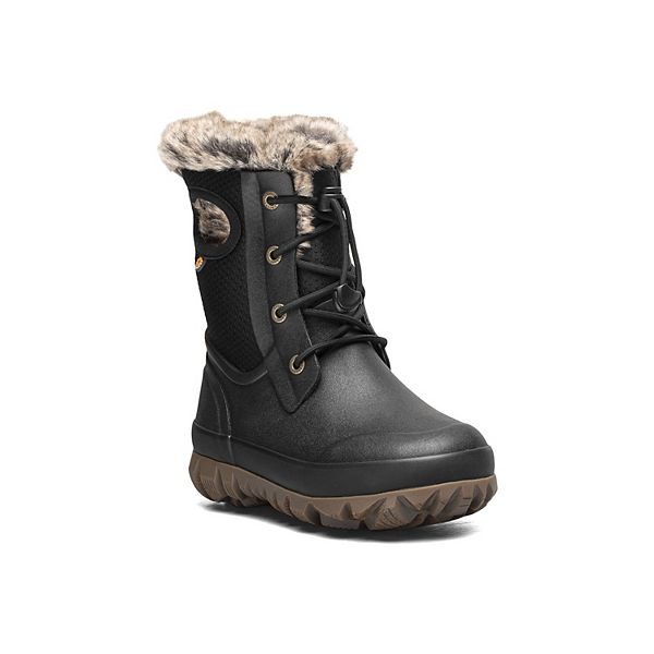 Bogs Arcata II Dots Kids' Waterproof Lace-Up Boots