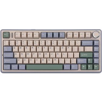 AULA F75 75% Wireless Mechanical Gaming Keyboard, Hot Swappable, RGB, Bluetooth/2.4GHz/USB-C