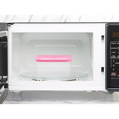 12 Pack Food Storage Containers with Lids, Plastic Meal Prep Food Containers, Reusable Lunch Box