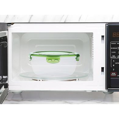 8 Pack Food Storage Containers w Lids, Meal Prep Food Containers, Leakproof Lunch Box for Microwave