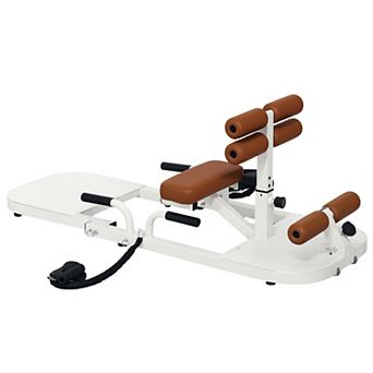 Soozier Sissy Squat Machine Hip Thrust Machine with Push Up Stand