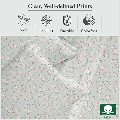 California Design Den Soft 100% Cotton Sheet Set with Deep Pockets - Cool and Durable Sateen Weave