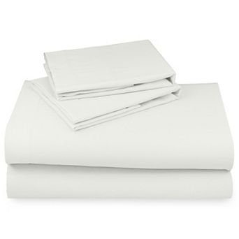 California Design Den Soft 100% Cotton Sheet Set with Deep Pockets - Durable Sateen Weave